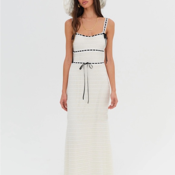 For Love And Lemons Dresses & Skirts - For Love & Lemons Mayfair Crochet Maxi Dress